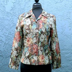 Coldwater Creek Tapestry Jacket